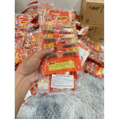 Dao Cạo BIC 3 Lưỡi Chính Hãng Vĩ Bộ 12 Cây Giá Giảm Đến 150k 4