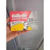 Dao Cạo Gillette Super Thin Platinum Gói 10 và 1 Miễn Phí - Siêu Mỏng, Cạo Mượt, Giá 137.700₫