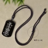 Đạo Giáo Mặt Dây Chuyền Obsidian Đen Khắc Tay - Bảo Vệ Cơ Thể, Thu Hút Ma Thuật, Giá 95.578 VND 2