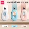 Dao rọc giấy mini 35mm cao cấp Deli Thép hợp kim siêu bền, nhỏ gọn, sắc bén, lỗ treo E2.050 - 12k 6