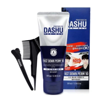 DASHU Down Perm Nam Cao Cấp - Kem Fast, Ultra Bond Gel, Protein Down Cream - Bộ dụng cụ tự ngã tại nhà, giá 494.574đ 8