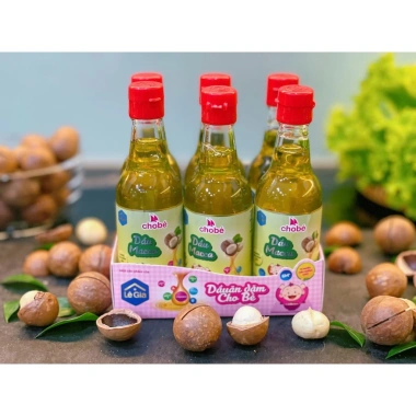 Dầu ăn dặm Maca 60ml Lê Gia - Xanh Sam Natural & Organic, dinh dưỡng an toàn cho bé, giá ưu đãi 81.250₫