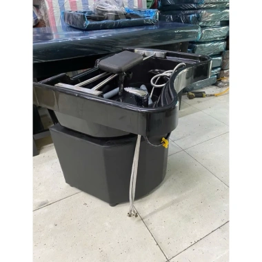 Đầu bồn gội đầu tai thỏ nhựa ốp da kèm phụ kiện y hình, giá ưu đãi 1,100,000₫