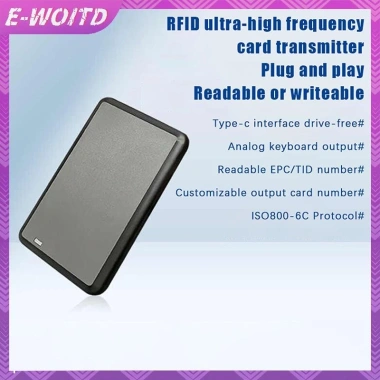 Đầu đọc thẻ UHF USB E-WOITD ISO18.000-6C 860-960MHz, không driver, HID-USB, COM ảo, điều chỉnh linh hoạt - Giá ưu đãi 478.720 VND 7