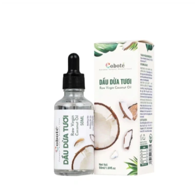 Dầu dừa tươi Cobote đa năng Organic 100% tự nhiên - Dưỡng da, tóc, giảm cân - Giá 112.500₫ giảm 22% 2