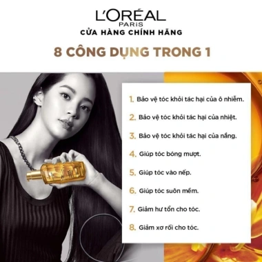 Dầu Dưỡng Tóc L'Oreal Paris Elseve Extraordinary Oil 100ml Rosslyn Chiết Xuất Tinh Dầu Hoa Dưỡng ẩm và Bóng Mượt Giá 235k 7 Dầu Dưỡng Tóc L'Oreal Paris Elseve Extraordinary Oil 100ml Rosslyn Chiết Xuất Tinh Dầu Hoa Dưỡng ẩm và Bóng Mượt Giá 235k 7