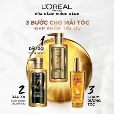 Dầu Dưỡng Tóc L'Oreal Paris Elseve Extraordinary Oil 100ml Rosslyn Chiết Xuất Tinh Dầu Hoa Dưỡng ẩm và Bóng Mượt Giá 235k