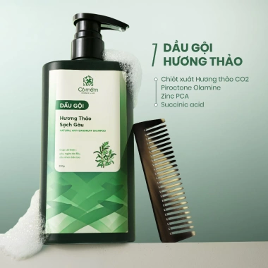 Dầu Gội Hương Thảo Sạch Gàu Cỏ Mềm 350ml - Giảm Giá Đặc Biệt 261.000₫, Ngăn Ngừa Gàu, Dưỡng Tóc Mềm Mại
