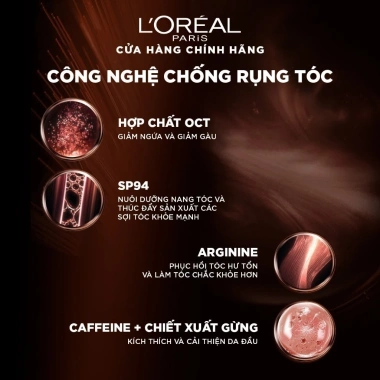 Dầu gội L'Oreal Paris Elseve Resist 440ml - Ngừa rụng, tóc chắc khỏe, giảm 239k 3