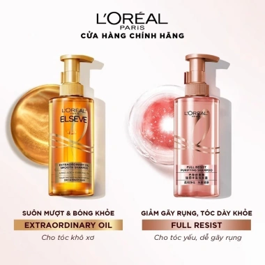 Dầu gội L'Oreal Paris Elseve Resist 440ml - Ngừa rụng, tóc chắc khỏe, giảm 239k 8