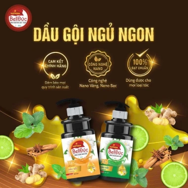 Dầu gội thảo dược Bell Đức 2 trong 1 - Ngăn rụng tóc, mềm mượt, kích thích mọc tóc, da đầu chắc khỏe - Chỉ 98.000₫