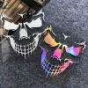 Đầu Lâu Ngọn Lửa JDM Xương Phản Quang Chống Thấm Nước Decal Xe Máy Ô Tô Gothic 5