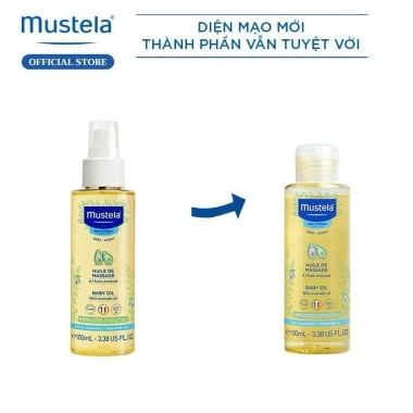 Dầu massage Mustela làm sạch & dưỡng ẩm cho bé sơ sinh, mẹ bầu - Giá ưu đãi 425.000 2 Dầu massage Mustela làm sạch & dưỡng ẩm cho bé sơ sinh, mẹ bầu - Giá ưu đãi 425.000 2