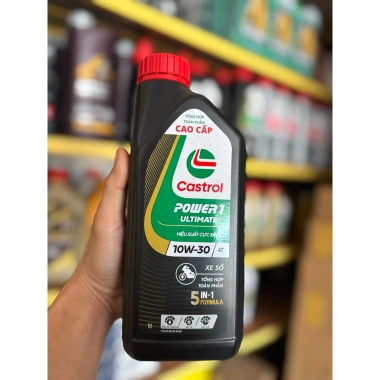 Dầu nhớt Castrol XE Power 1 Tổng hợp 10W-30 giảm còn 180k - bảo vệ động cơ, tiết kiệm