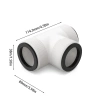 Đầu nối ống bơm bể bơi 3L kèm van, phù hợp Intex và Coleman, giá 149.600₫ 9