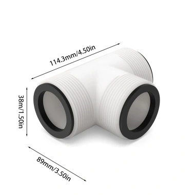 Đầu nối ống bơm bể bơi 3L kèm van, phù hợp Intex và Coleman, giá 149.600₫ 9