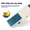 Đầu nối RJ45 không cần dụng cụ ZoeRax CAT8/7/6A mạ vàng, kẽm, bảo vệ 40Gbps 3