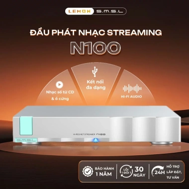 Đầu Phát SMSL N100 DAC Bluetooth - Nhạc Streaming HD, Giá 11.3 Triệu - Giảm 22%