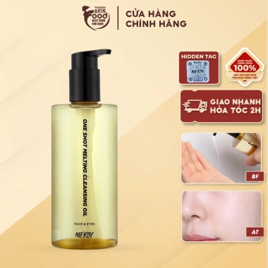 Dầu Tẩy Trang Merzy One Shot Melting 300ml - Làm sạch sâu lỗ chân lông, dịu nhẹ, 599k