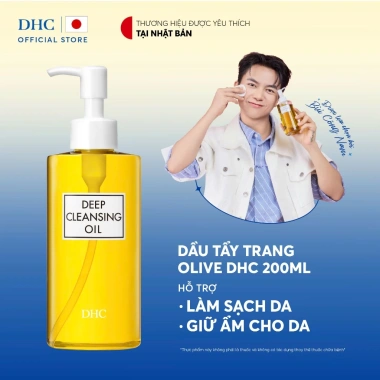 Dầu tẩy trang Olive DHC Deep Cleansing Oil 200ml - Làm sạch sâu, giữ ẩm, 850k 2