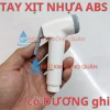 Đầu vòi xịt vệ sinh toilet nhựa Inax - Ti đồng tay xịt âm, chất lượng cao, giảm 17% 3