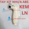 Đầu vòi xịt vệ sinh toilet nhựa Inax - Ti đồng tay xịt âm, chất lượng cao, giảm 17% 6