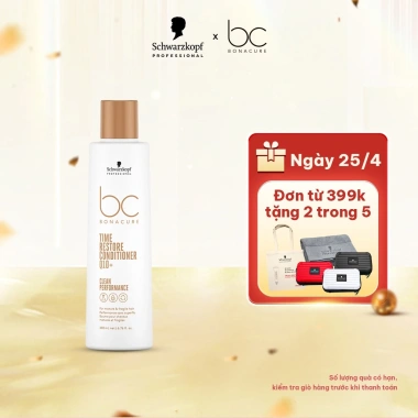 Dầu Xả BC Q10+ Restore 200ml - Dưỡng tóc yếu lão hóa, phục hồi, giảm rụng, 274k