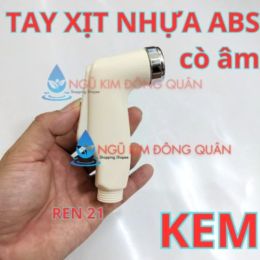 Đầu Xịt Vệ Sinh Thái Trắng Cò Âm - Cò Dương NK15, Tay Xịt Nhựa, 27.820 đồng 3