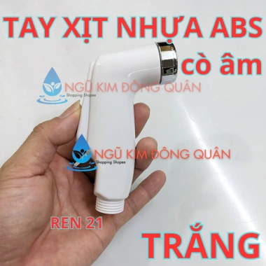 Đầu Xịt Vệ Sinh Thái Trắng Cò Âm - Cò Dương NK15, Tay Xịt Nhựa, 27.820 đồng 4
