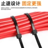 Dây buộc cáp cán nhựa đen trắng 4x200 & 4x250 - Nylon tự khóa 4ZLX, bền, an toàn 3