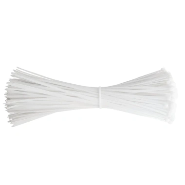 Dây buộc cáp cán nhựa đen trắng 4x200 & 4x250 - Nylon tự khóa 4ZLX, bền, an toàn