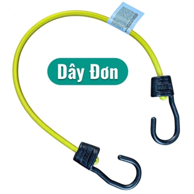 Dây Buộc Đàn Hồi SafeStraps 61cm - Móc Nhựa Lõi Thép Chống Gỉ, Dây Thun Xe Máy - 27.440đ