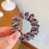 Dây buộc tóc co giãn bé gái - Scrunchies xoắn ốc màu sắc, cao su PRTA 5