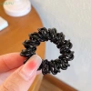 Dây buộc tóc co giãn bé gái - Scrunchies xoắn ốc màu sắc, cao su PRTA 6
