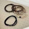 Dây buộc tóc nơ đen Hàn Quốc 5.21 DCBN - Thời trang, đơn giản, phù hợp đi làm, hộp da, giảm giá 28.024₫