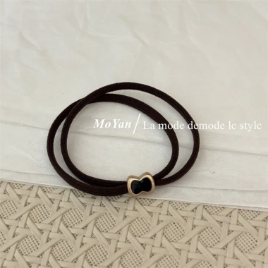 Dây buộc tóc nơ đen Hàn Quốc 5.21 DCBN - Thời trang, đơn giản, phù hợp đi làm, hộp da, giảm giá 28.024₫ 5