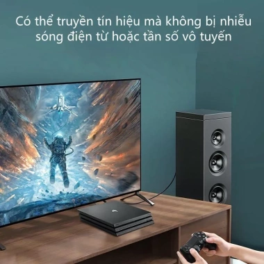 Dây Cáp Audio Quang Toslink UGREEN AV122 Tín hiệu ổn định, Âm thanh sống động