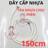 Dây cấp nước nhựa 2 đầu tán xi 40cm, độ dài 2m - Giá chỉ 22.470đ 5