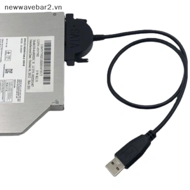Dây Cáp USB 2.0 SATA cho CD/DVD-ROM Máy Tính - Tương Thích Cao, Giá Ưu Đãi 80.850 VND