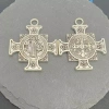 Dây chuyền chữ thập Benediction - Vòng cổ và móc khóa thủ công, giảm giá 20% 4