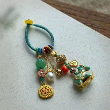 Dây chuyền điện thoại Rocking Trojan Dopamine - Đồ trang trí đa năng, móc khóa xe, U Disk 26.1.25, giảm còn 86,351₫
