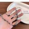 Dây chuyền mặt bướm tinh tế cho nữ - Phụ kiện thời trang ngọt ngào, không phai màu, giá ưu đãi 91.674₫ 7