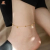 Dây chuyền mắt cá chân thép titan ngôi sao kim sa lấp lánh, chỉ 72.930 VND 2