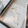 Dây chuyền mắt cá chân thép titan ngôi sao kim sa lấp lánh, chỉ 72.930 VND 3