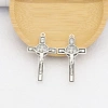 Dây chuyền Thánh Giá 4cm Kim Loại Bạc - 10 chiếc Thánh Trừ Tà St. Biển Đức, DIY làm Mân Côi, Giá 40,150₫ 3
