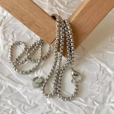 Dây chuyền vòng cổ 60cm + bộ kẹp tôm hùm - Trang sức DIY khuyến mãi 48.950₫ 2