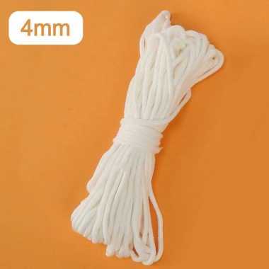 Dây Cotton thấm hút YUUKII 4‑8mm Tưới nhỏ giọt tự mài, giặt được – Thiết bị thủy canh tự tưới cho vườn 10