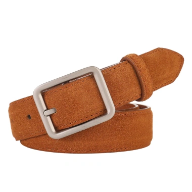 Dây Da Thật Nữ 2.4cm Da Lộn Khóa Bạc - Thắt Lưng Thời Trang Cho Jean, Giá 142.385₫ 8 Dây Da Thật Nữ 2.4cm Da Lộn Khóa Bạc - Thắt Lưng Thời Trang Cho Jean, Giá 142.385₫ 8