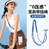 Dây đeo chéo đa năng cho điện thoại, thẻ gắn, điều chỉnh độ dài, cổ da mềm, carab kim loại - Giá chỉ 83.868₫ 8