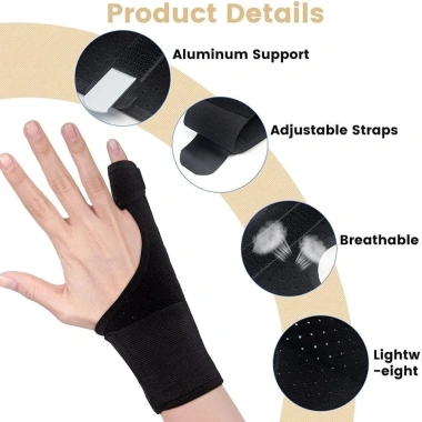 Dây đeo cổ tay MAOYE66SY - Nẹp ngón tay điều chỉnh, hỗ trợ cổ tay, thể dục - Giá 100.100 VND